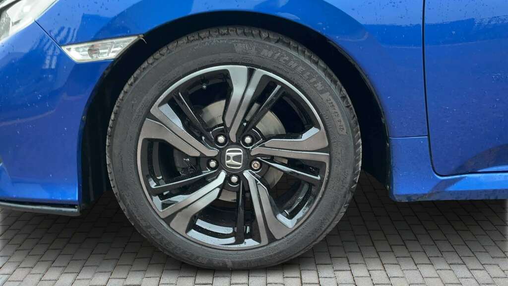 Honda Civic 1.0 Vtec Turbo 126 Sr 2018 LB68GBU Blue #3