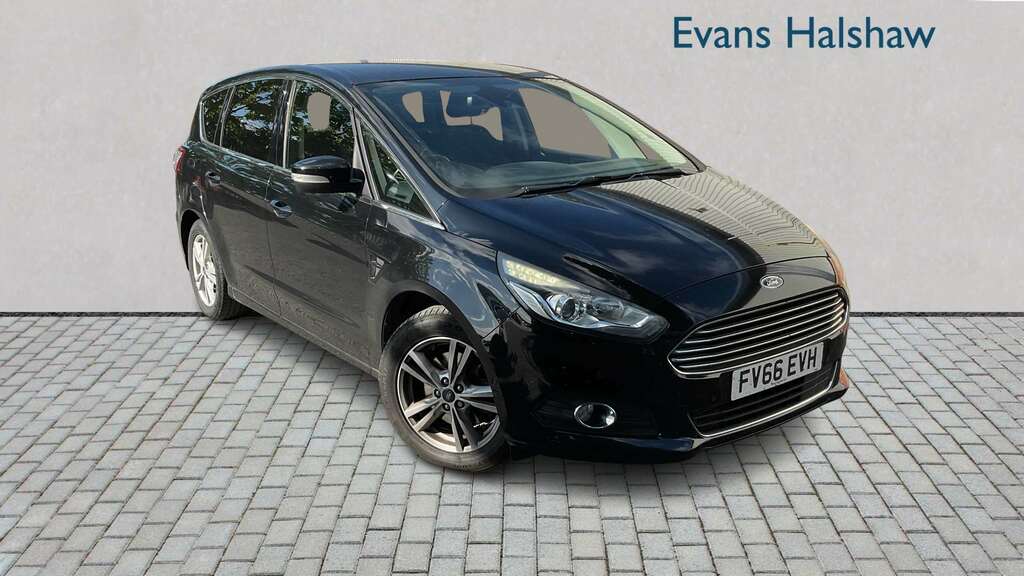 Ford S-Max 2.0 Turbo 240Ps Titanium Sport 5-Door Mpv, 7 Sea White #1