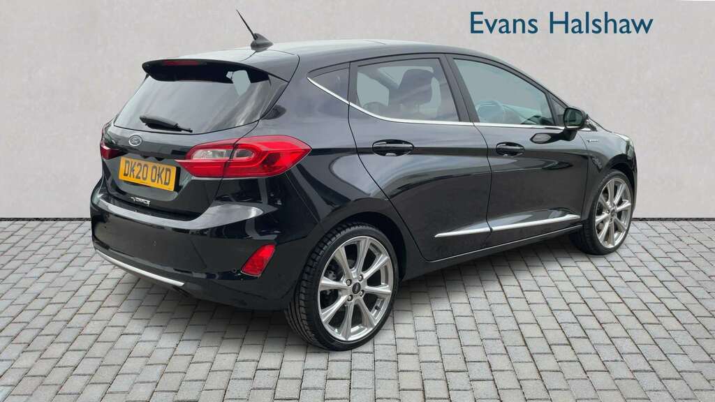 Ford Fiesta 1.0 Ecoboost 2020 DK20OKD Black #2