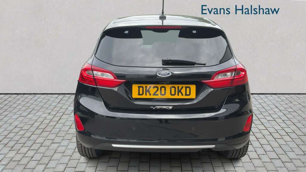 Ford Fiesta 1.0 Ecoboost 2020 DK20OKD Black #4
