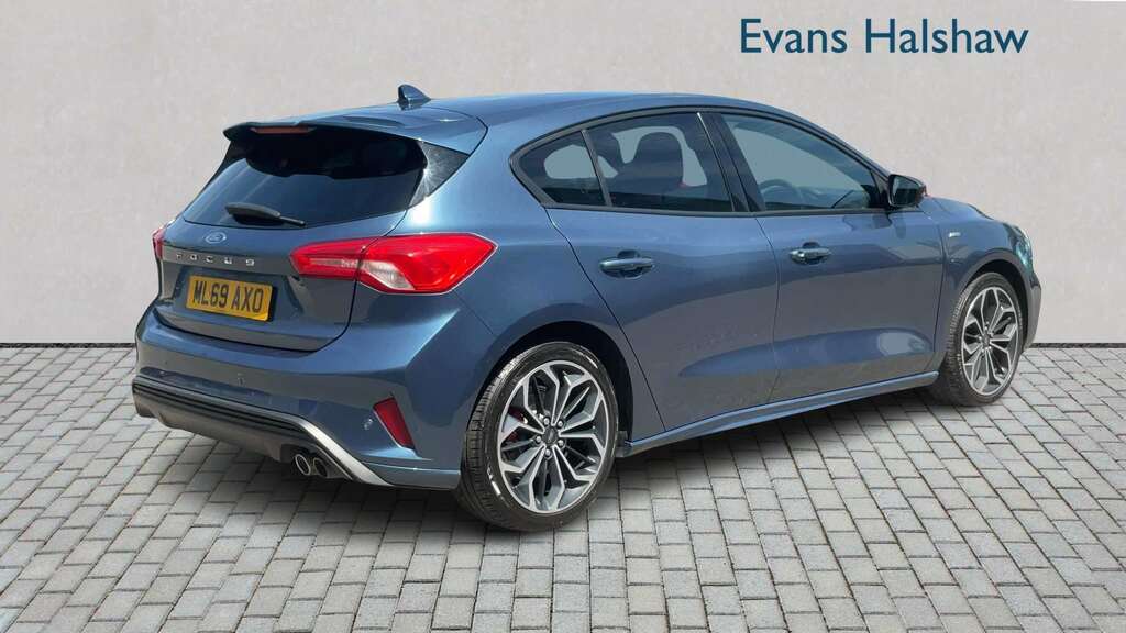 Ford Focus 1.0 Ecoboost 125 St-line X 2020 ML69AXO Blue #2