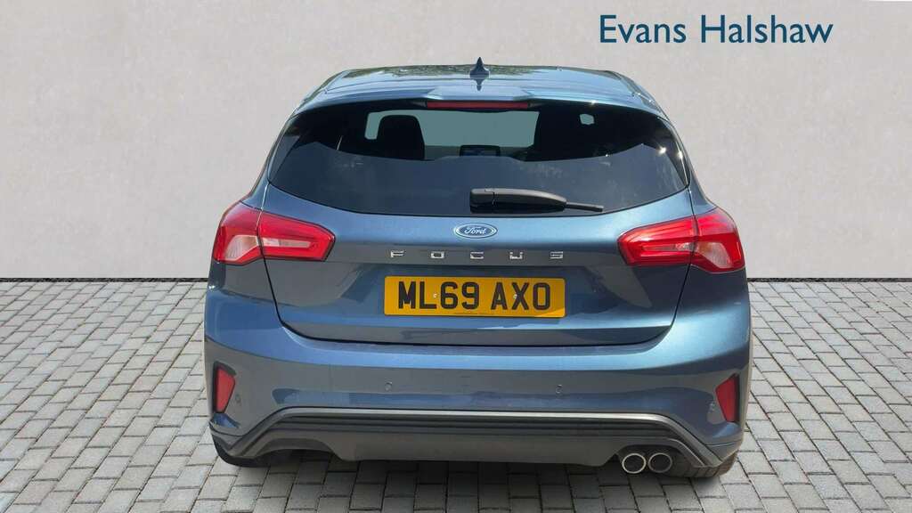 Ford Focus 1.0 Ecoboost 125 St-line X 2020 ML69AXO Blue #5