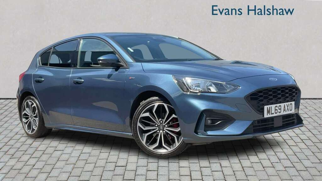 Ford Focus 1.0 Ecoboost 125 St-line X 2020 Blue