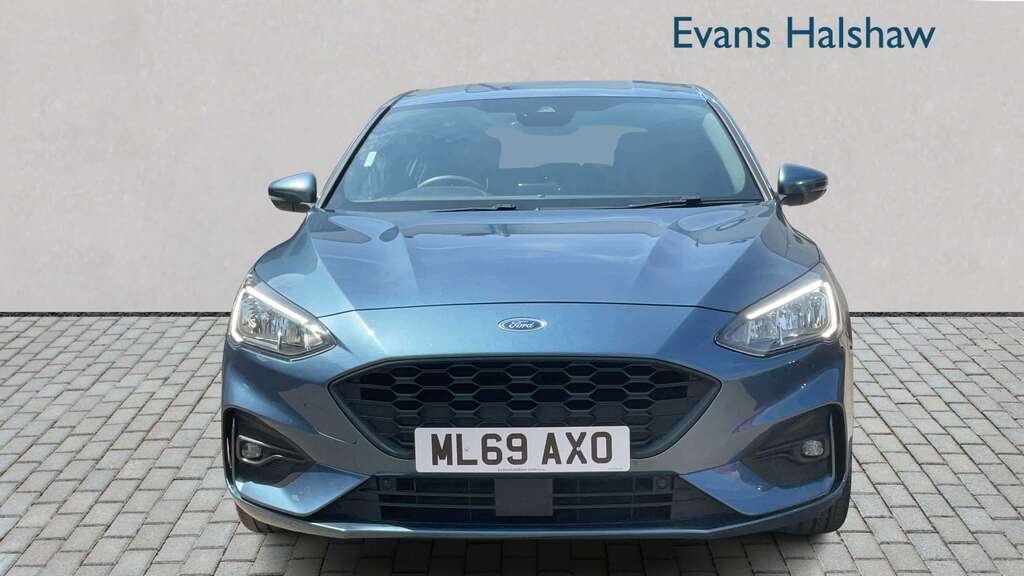 Ford Focus 1.0 Ecoboost 125 St-line X 2020 ML69AXO Blue #4