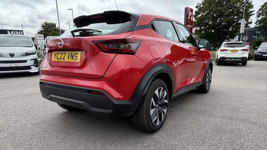 Nissan Juke 1.0 Dig-t 114 Acenta 2022 YC22VNS Red #6