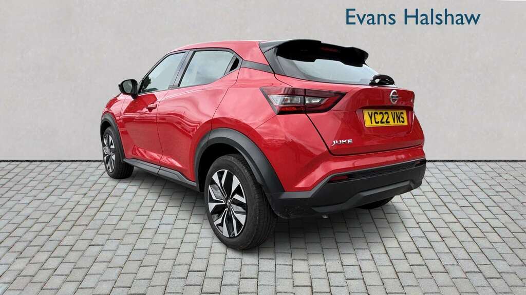Nissan Juke 1.0 Dig-t 114 Acenta 2022 YC22VNS Red #4