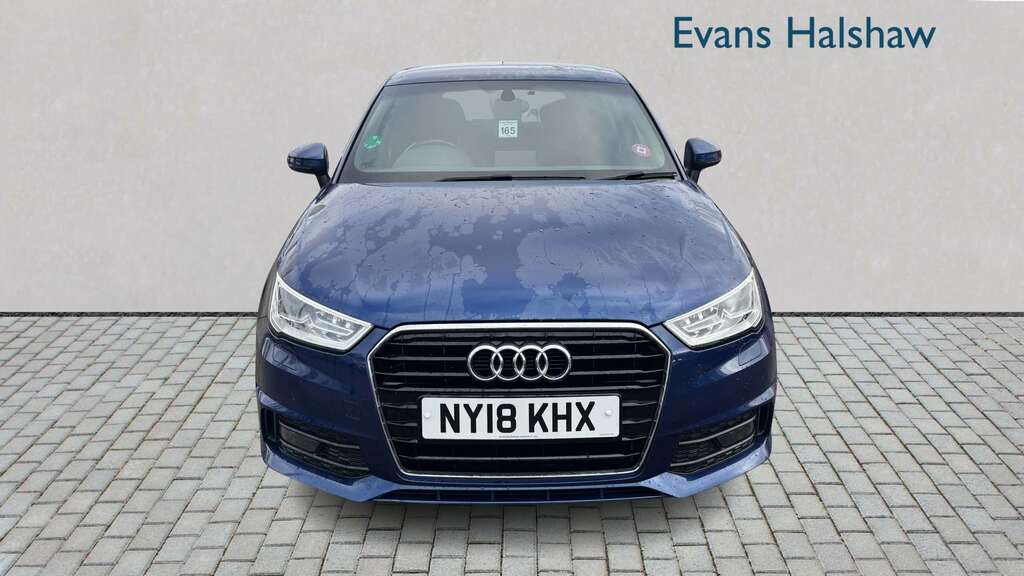 Audi A1 1.4 Tfsi S Line Nav S Tronic 2018 NY18KHX Blue #3