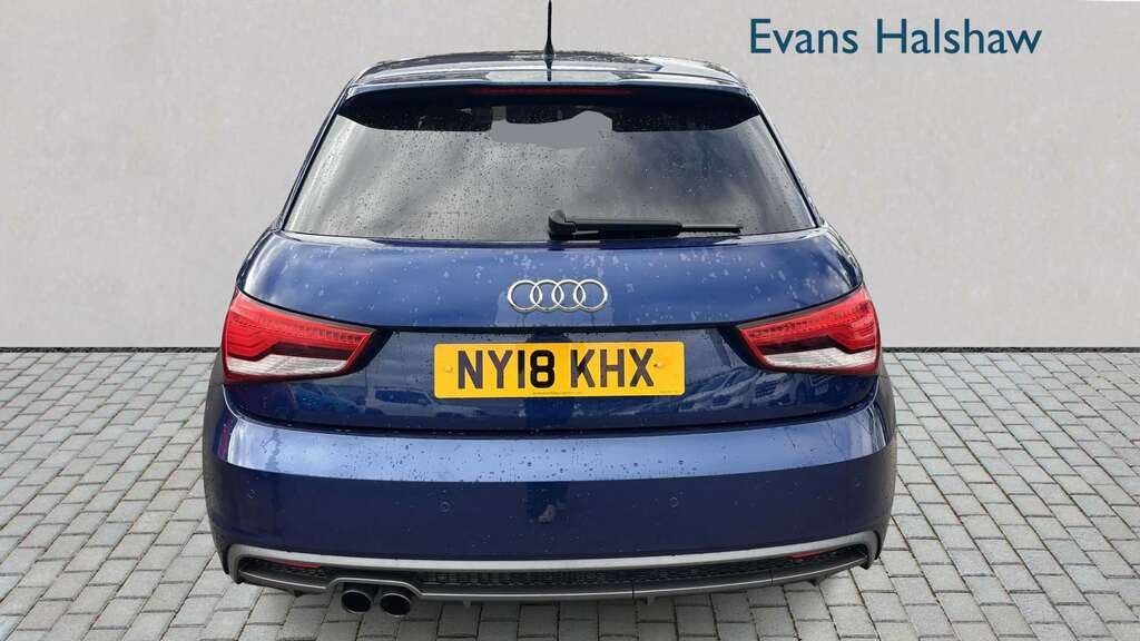 Audi A1 1.4 Tfsi S Line Nav S Tronic 2018 NY18KHX Blue #5