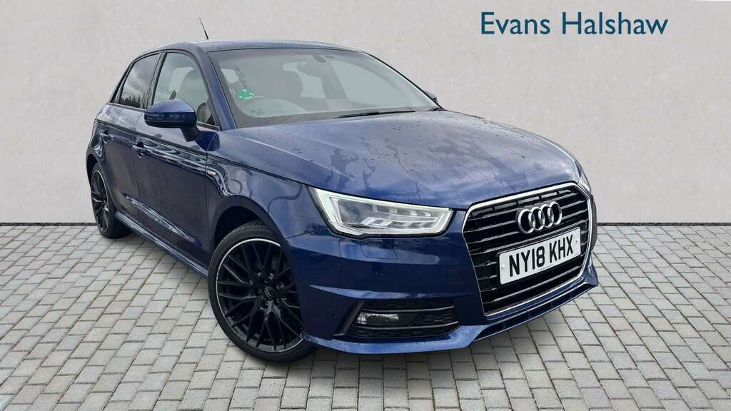 Audi A1 1.4 Tfsi S Line Nav S Tronic 2018 Blue