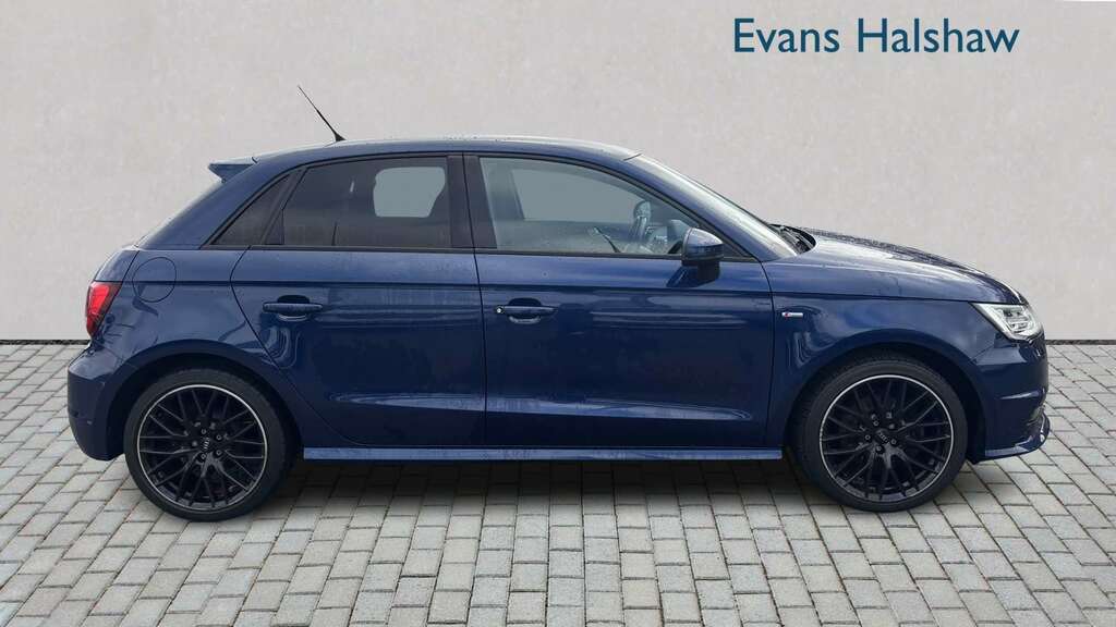 Audi A1 1.4 Tfsi S Line Nav S Tronic 2018 NY18KHX Blue #4