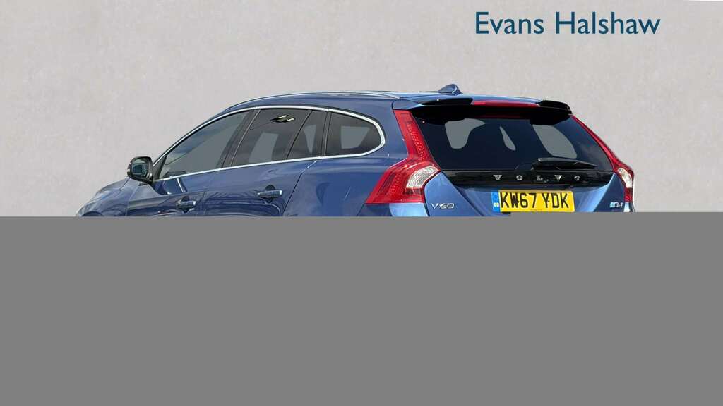 Volvo V60 D4 190 R Design Lux Nav Geartronic Ltr 201 Blue