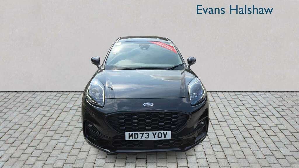 Ford Puma 1.0 Ecoboost Hybrid Mhev St-line 2023 MD73YOV Black #3