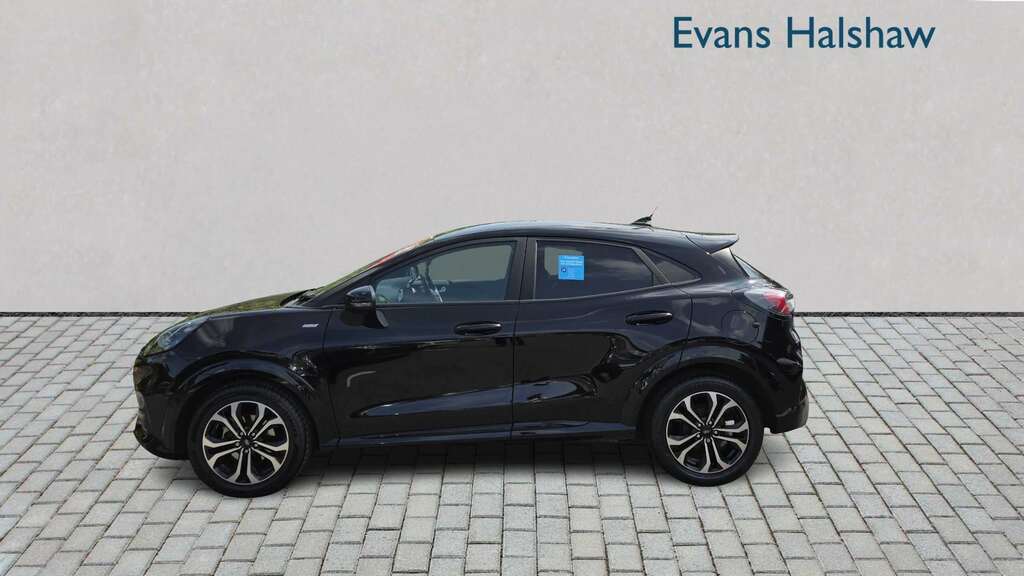 Ford Puma 1.0 Ecoboost Hybrid Mhev St-line 2023 MD73YOV Black #2