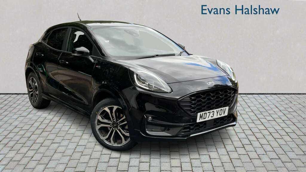 Ford Puma 1.0 Ecoboost Hybrid Mhev St-line 2023 Black