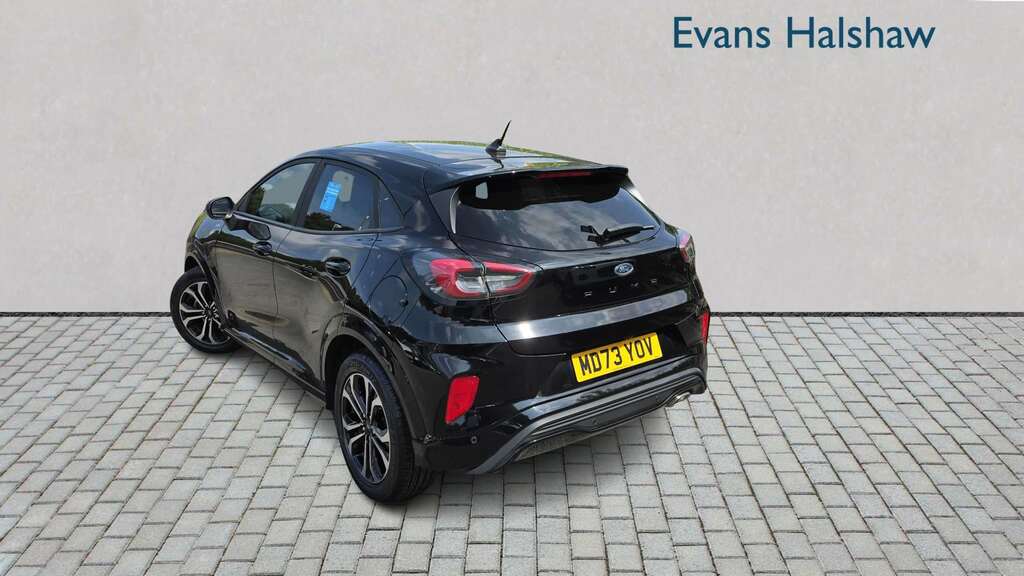 Ford Puma 1.0 Ecoboost Hybrid Mhev St-line 2023 MD73YOV Black