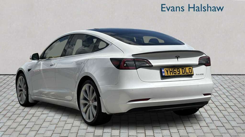 Tesla Model 3 Performance Awd Performance Upgrade 201 White