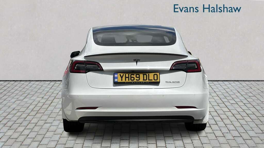 Tesla Model 3 Performance Awd Performance Upgrade 201 YH69DLO White #4