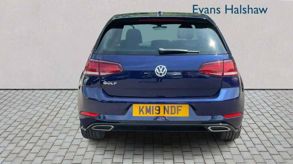 Volkswagen Golf 1.5 Tsi Evo 150 R-line 2019 KM19NDF Blue #4