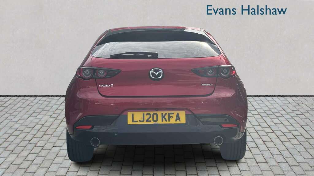 Mazda 3 2.0 Skyactiv X Mhev Sport Lux 2020 LJ20KFA Red #3