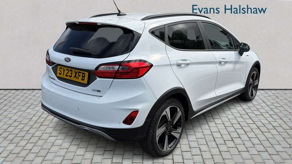 Ford Fiesta 1.0 Ecoboost Hybrid Mhev 125 Active 2023 SY23XFB White #2