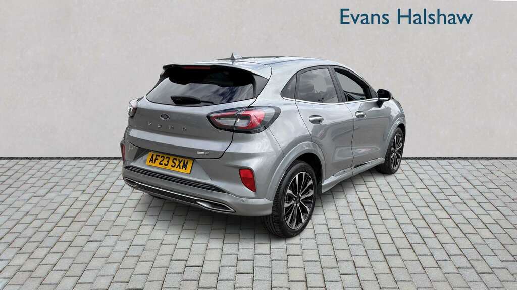Ford Puma 1.0 Ecoboost Hybr Mhev 155 St-line Vignale Dct AF23SXM Silver #4