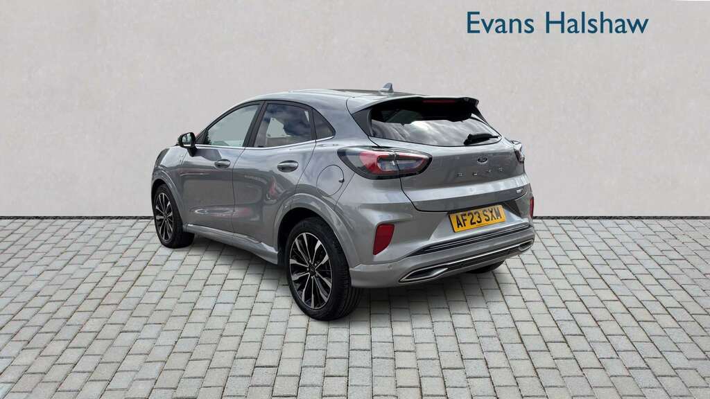 Ford Puma 1.0 Ecoboost Hybr Mhev 155 St-line Vignale Dct AF23SXM Silver #3