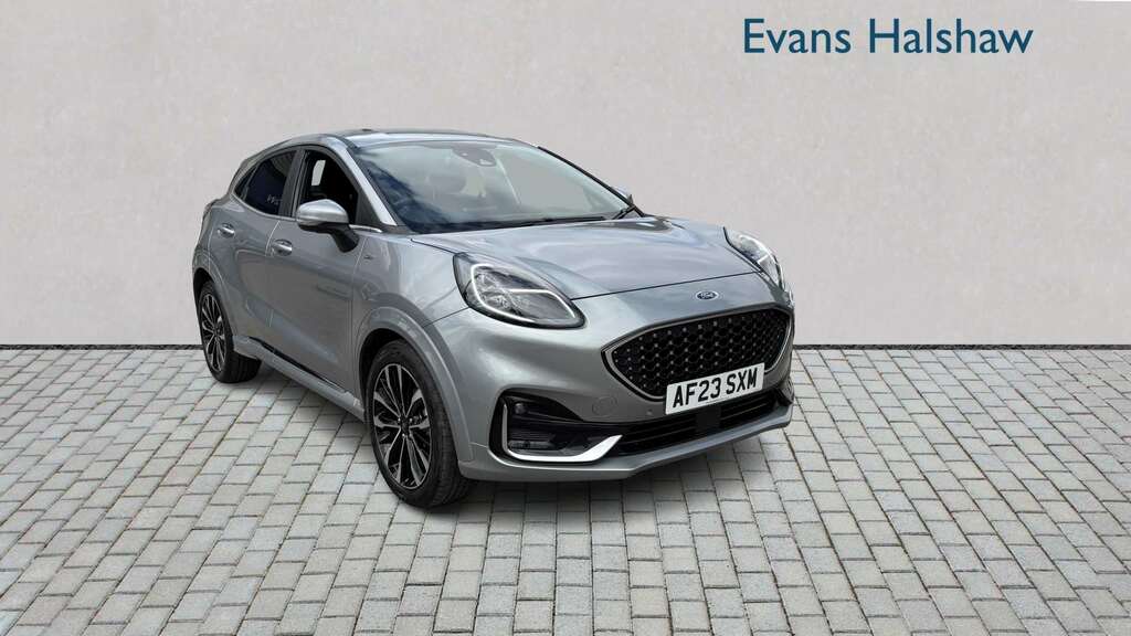 Ford Puma 1.0 Ecoboost Hybr Mhev 155 St-line Vignale Dct Silver