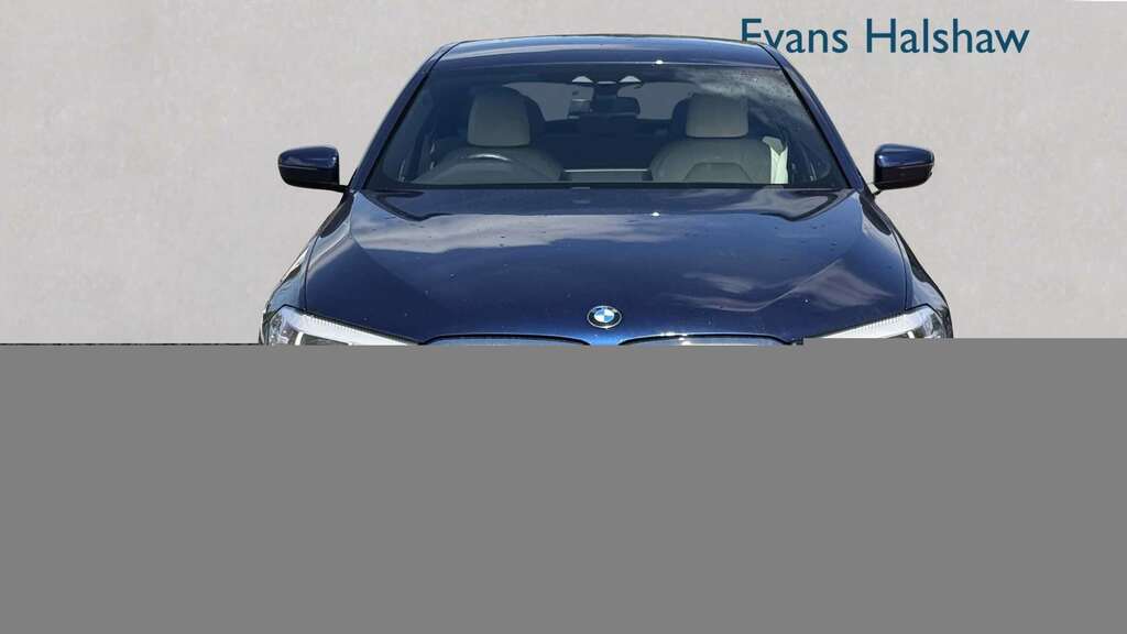 BMW 5 Series 520I M Sport 2019 Blue #2