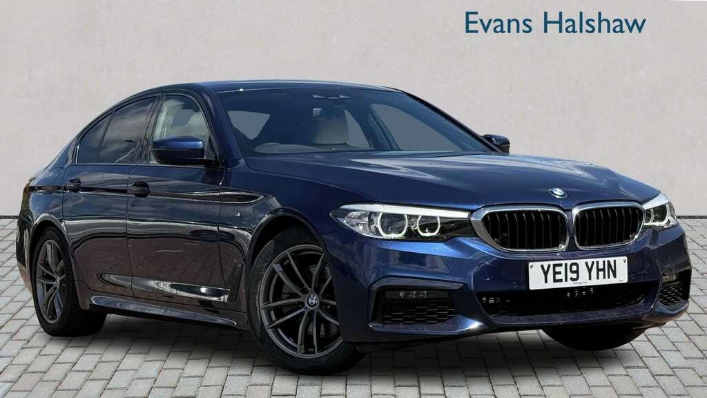 BMW 5 Series 520I M Sport 2019 Blue