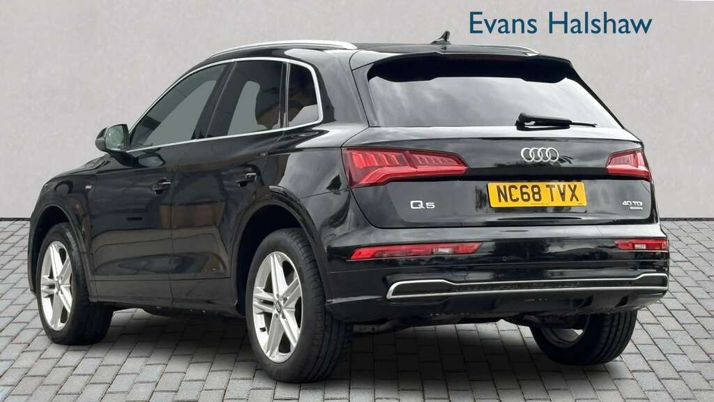 Audi Q5 40 Tdi Quattro S Line S Tronic 2019 NC68TVX Black #2