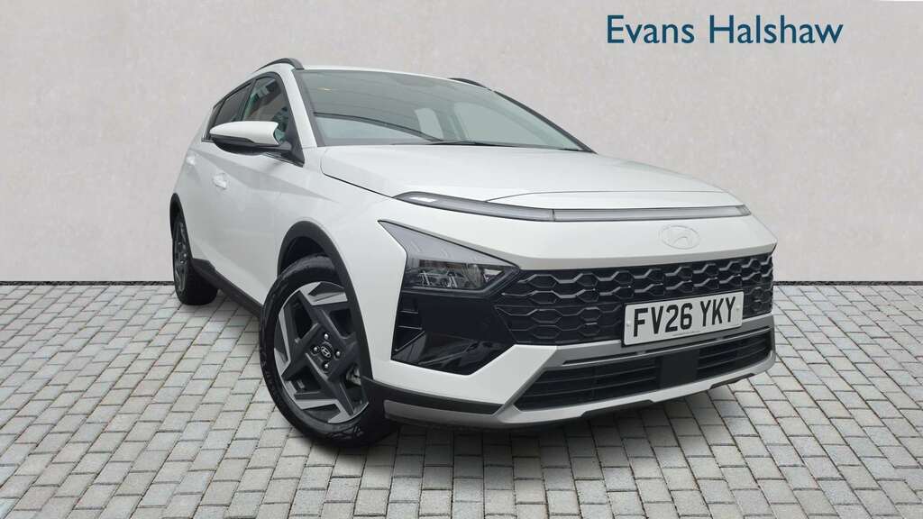 Hyundai Bayon 1.0 Tgdi 90 Tech Line 2026 FV26YKY White