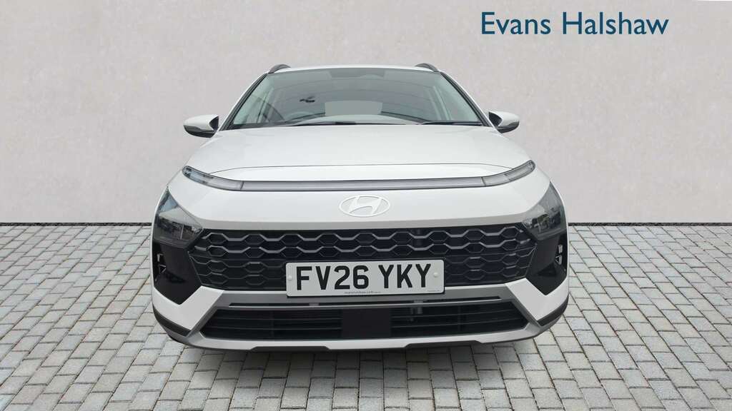 Hyundai Bayon 1.0 Tgdi 90 Tech Line 2026 FV26YKY White #3