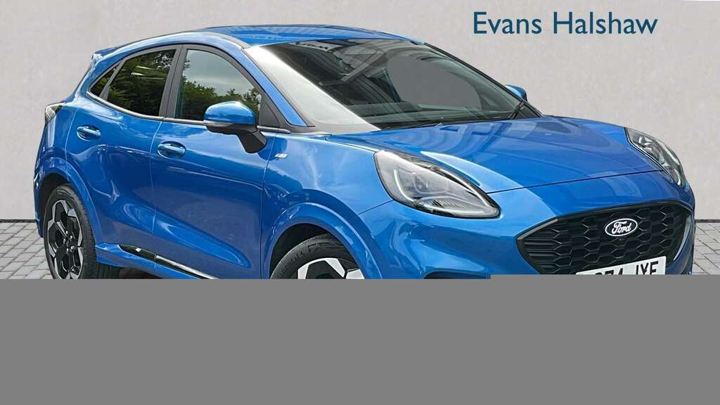 Ford Puma 1.0 Ecoboost Hybrid Mhev St-line X Dct 2024 Blue