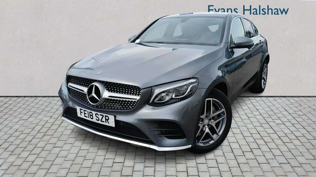 Mercedes-Benz GLC Class Glc 220D 4Matic Amg Line 9G-tronic 2018 FE18SZR Grey #3