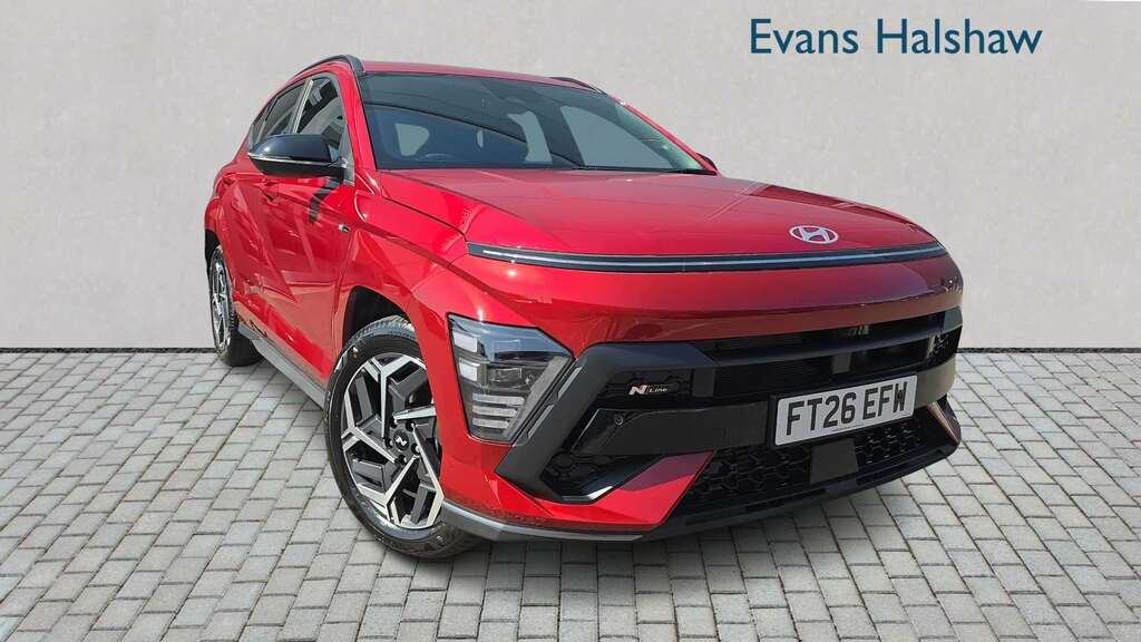 Hyundai Kona 1.6T 138 N Line S Dct 2026 FT26EFW Red