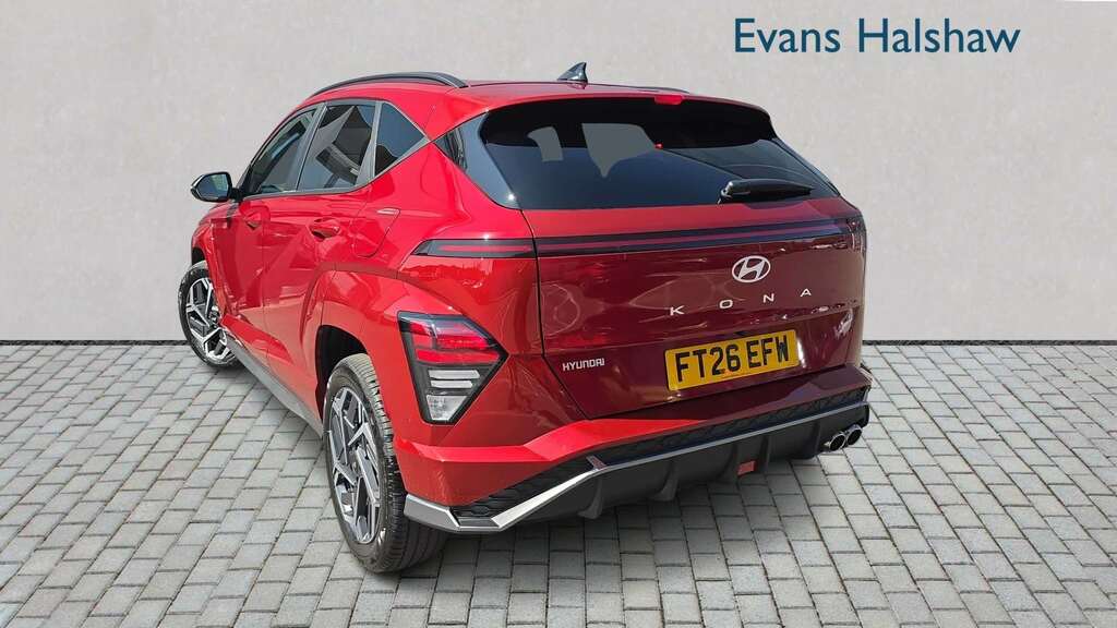 Hyundai Kona 1.6T 138 N Line S Dct 2026 FT26EFW Red #2