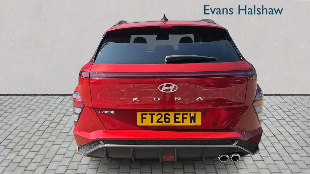Hyundai Kona 1.6T 138 N Line S Dct 2026 FT26EFW Red #5