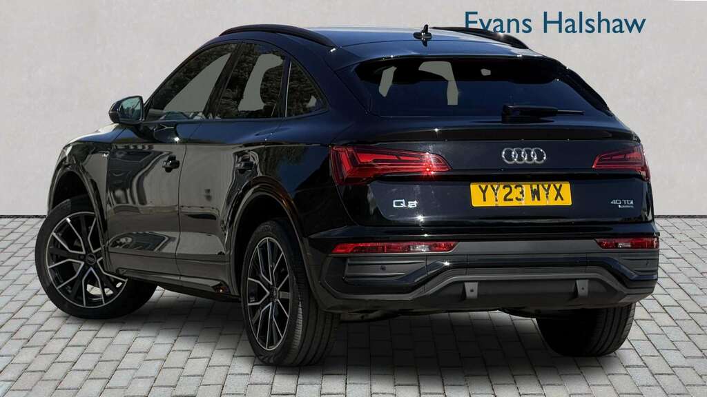 Audi Q5 40 Tdi Quattro Edition 1 S Tronic 2023 YY23WYX Black #2