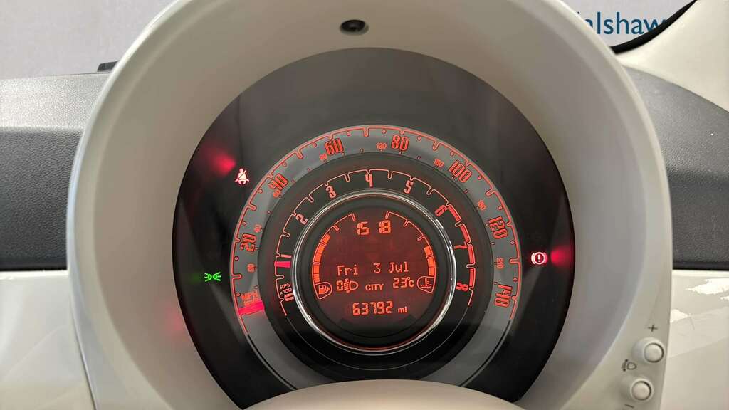 Fiat 500 500 My17 1.2 69Hp Lounge Black #7