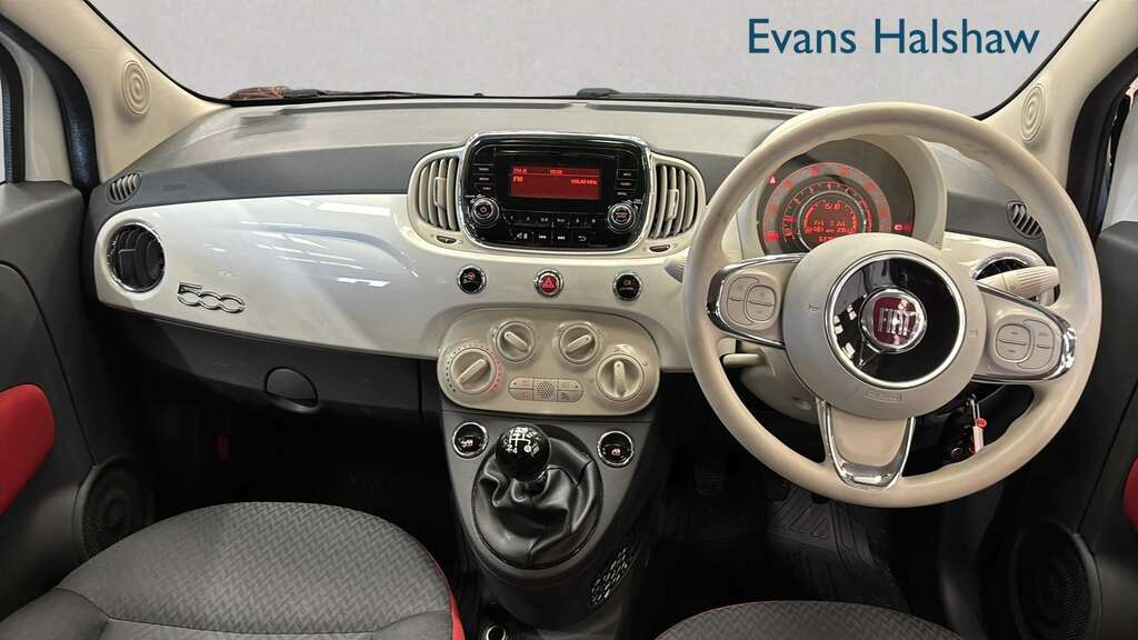 Fiat 500 500 My17 1.2 69Hp Lounge Black #6