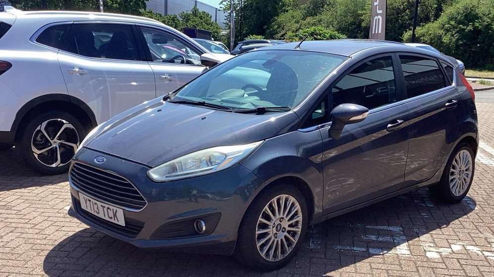 Ford Fiesta 1.25 Zetec Euro 5 2013 Blue #2