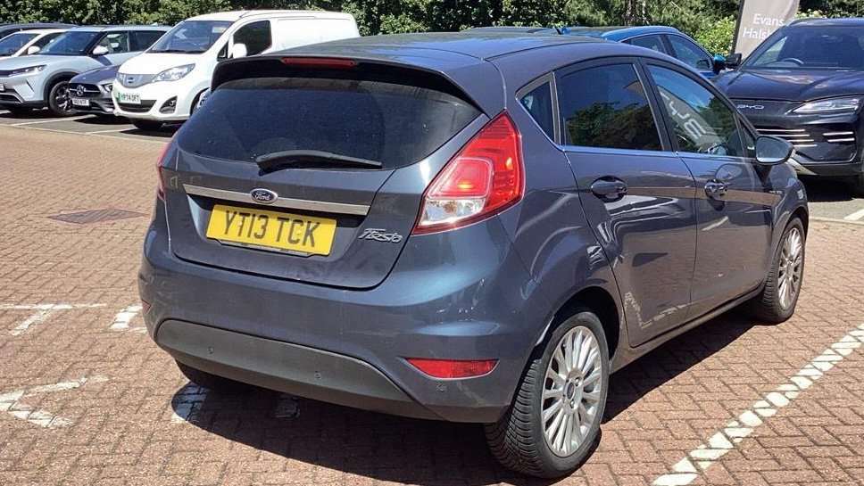 Ford Fiesta 1.25 Zetec Euro 5 2013 Blue #3