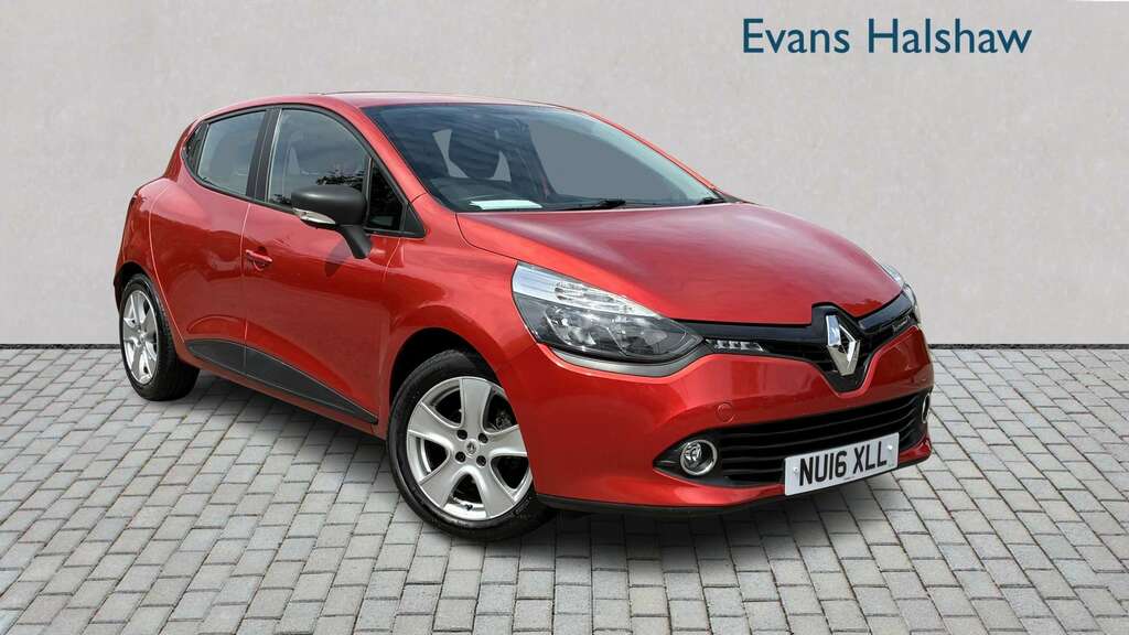 Renault Clio 1.2 16V Play 2016 Red