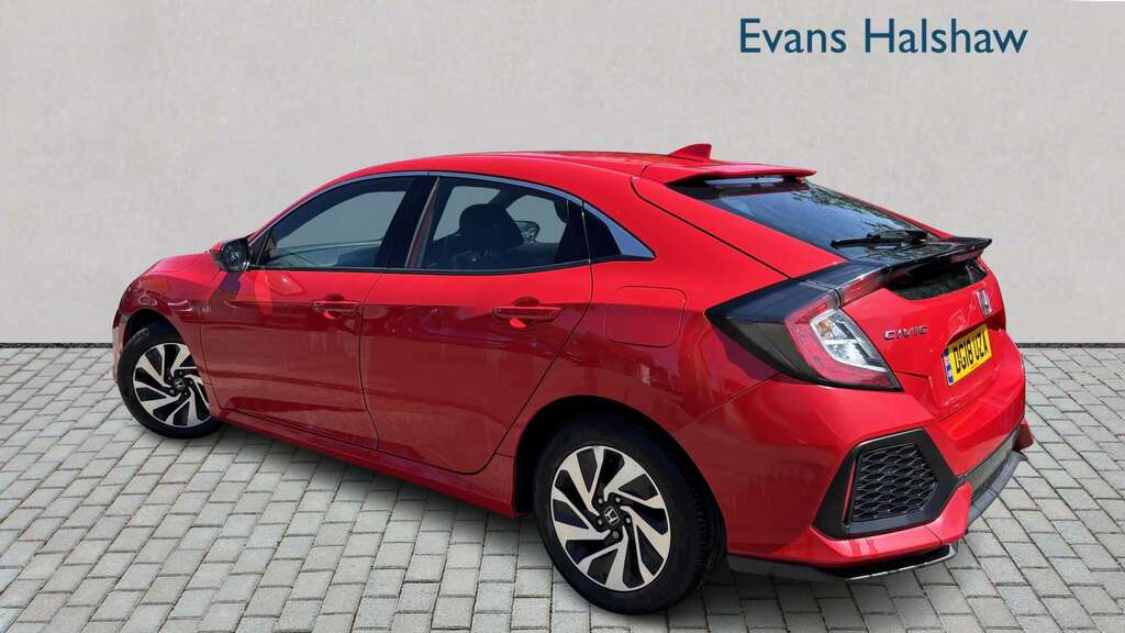 Honda Civic 1.0 Vtec Turbo Se 2018 Red #2