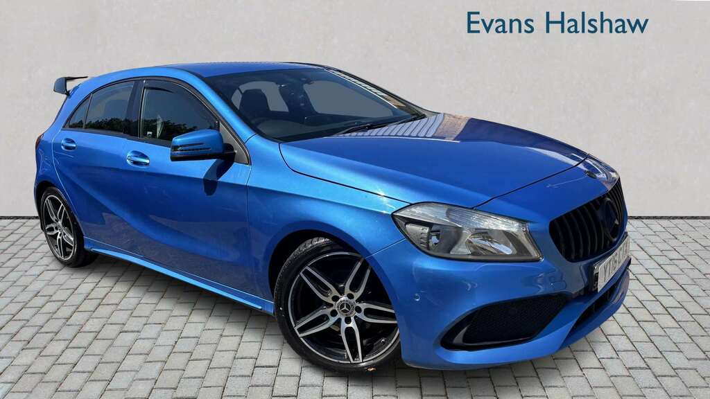Mercedes-Benz A Class 1.6 A200 Sport Euro 6 Ss Black #1