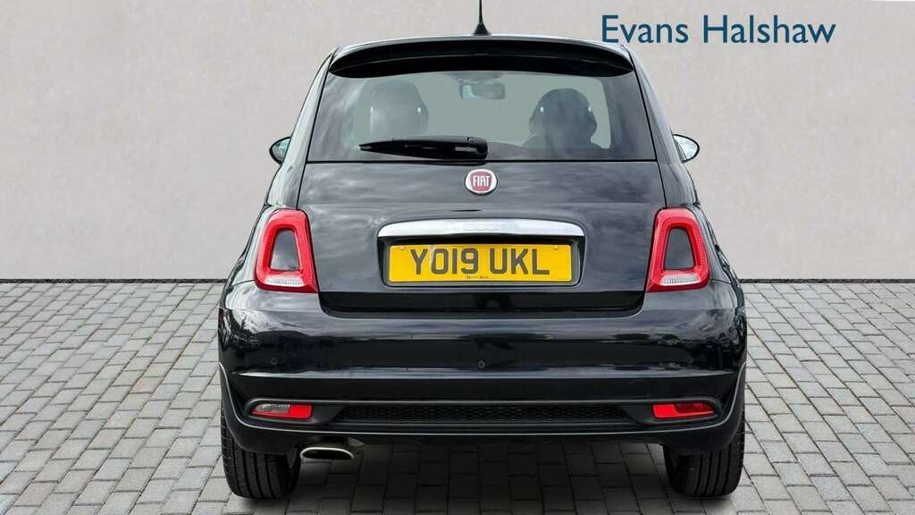 Fiat 500 1.2 Rock Star 2019 Black #5