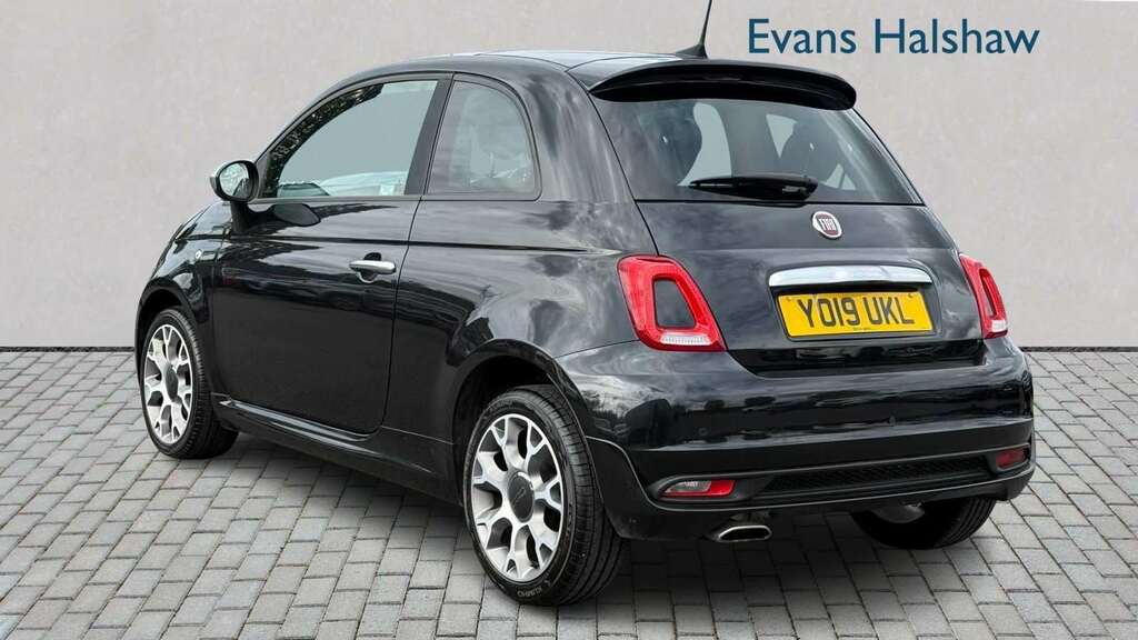 Fiat 500 1.2 Rock Star 2019 Black #2