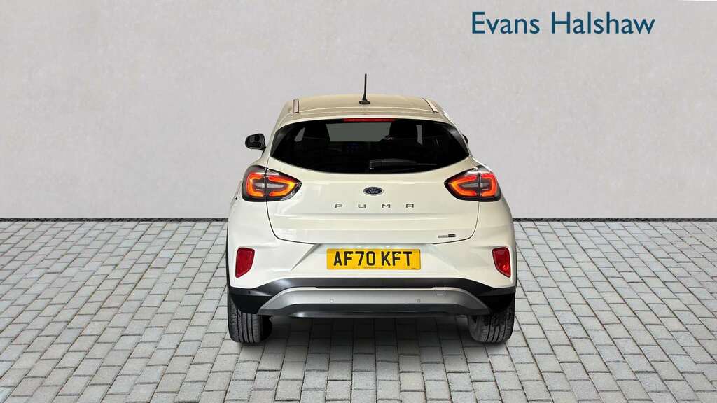 Ford Puma 1.0 Ecoboost Hybrid Mhev 155 Titanium 2020 White #4