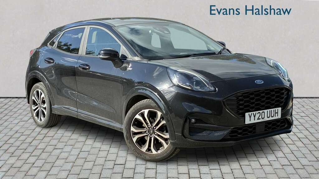 Ford Puma 1.0T Ecoboost Mhev St-line X Suv Black #1