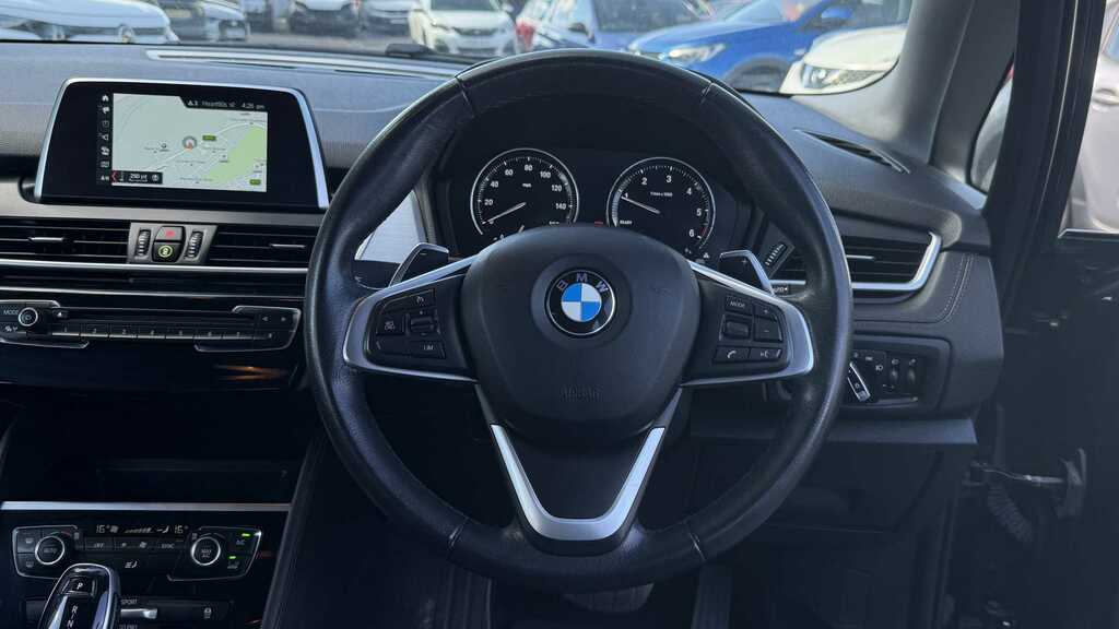 BMW 2 Series 220D Xdrive Luxury Step 2019 Black #6
